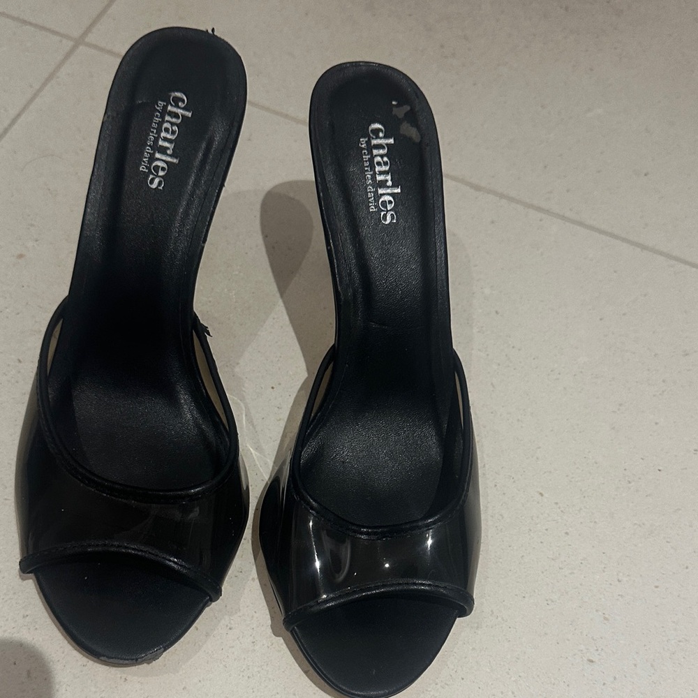 Charlies Elegant Black Heels